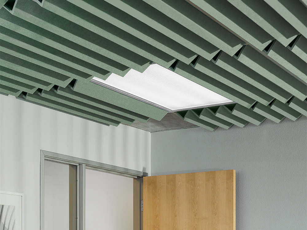 High-aesthetic 3D embossed panels for superior speech clarity.