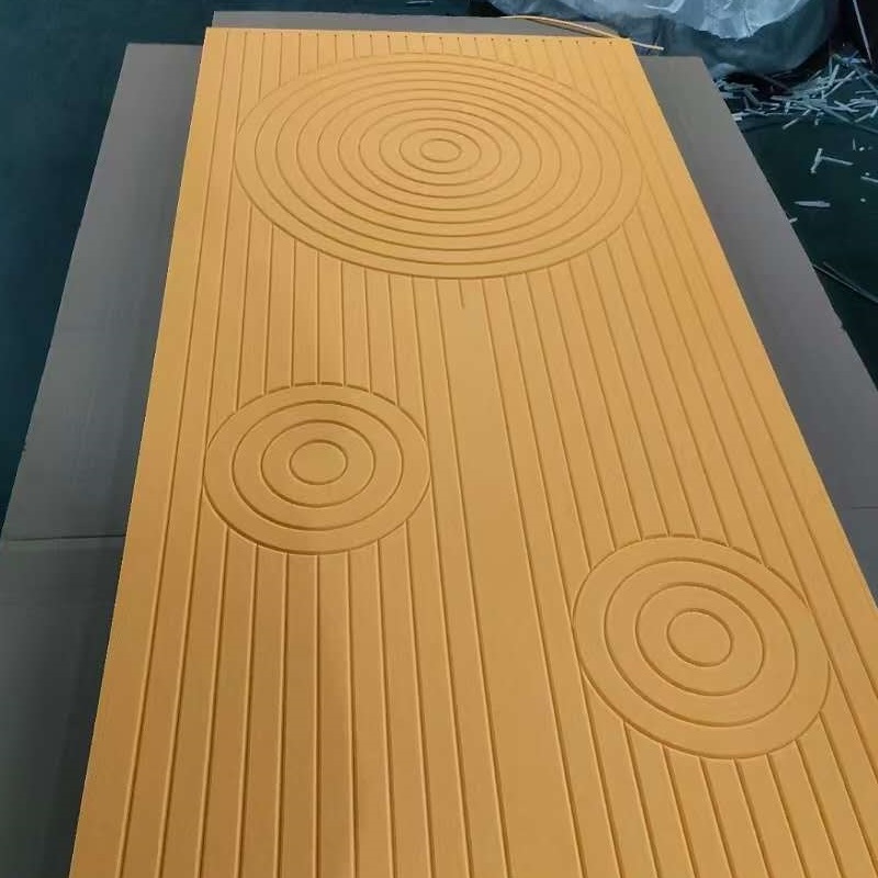 Add depth and texture to any surface. Our unique embossing technology creates stunning visual patterns without compromising sound absorption.