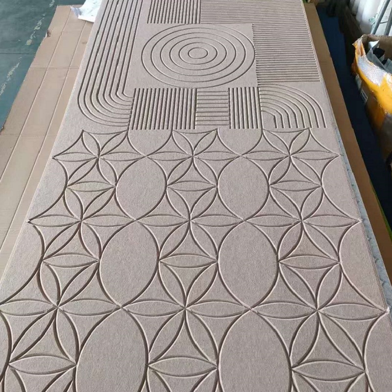 Add depth and texture to any surface. Our unique embossing technology creates stunning visual patterns without compromising sound absorption.