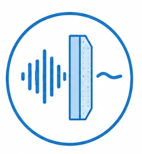 NRC up to 0.95 for echo reduction and speech clarity.