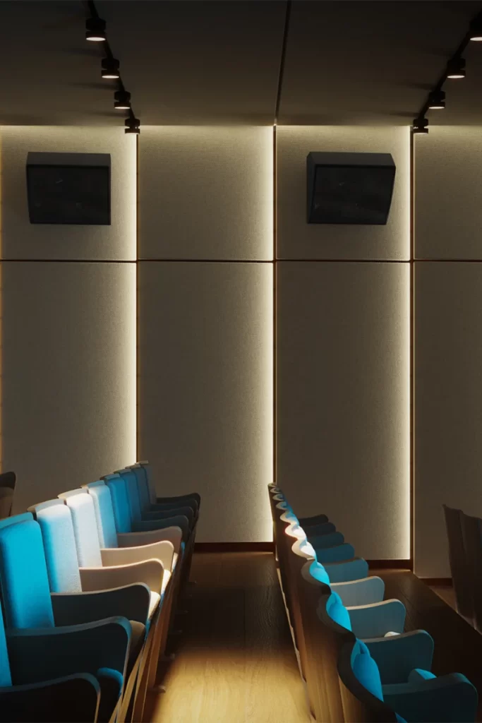 acoustic panel for cinema wall (1)