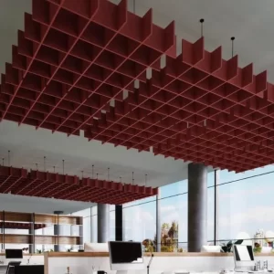 High-NRC Sound Absorbing Ceiling Clouds