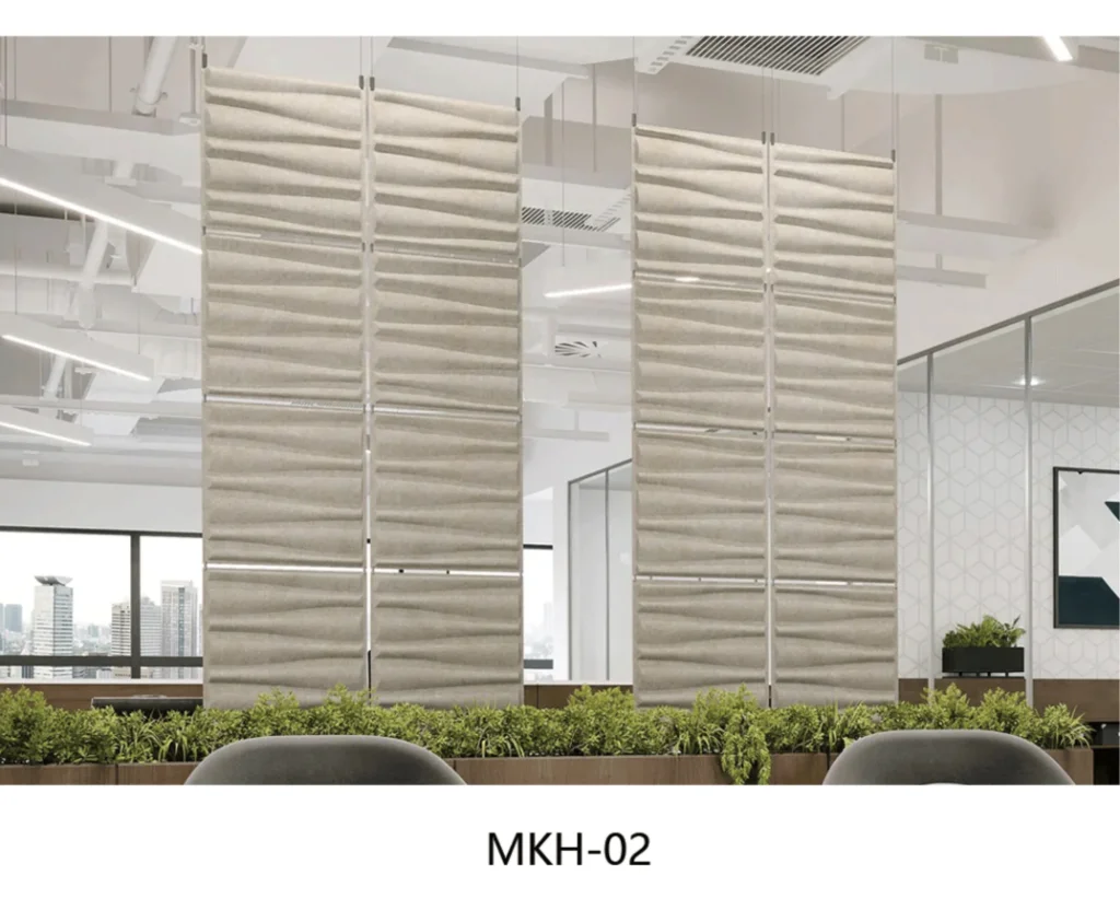 3D Molded PET Felt Acoustic Panels